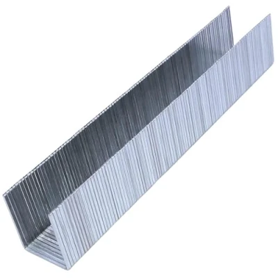 Immagine di Set 1000 graffette per pistola sparachiodi spillatrice manuale accessorio di cucitrice in acciaio dimensione 11.3 mm spessore 1.2mm (8mm)