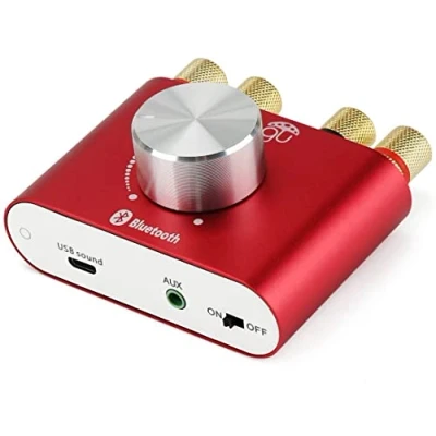 Immagine di Fasizi TPA3110 30W * 2 Mini Stereo Audio Amplificatore Bluetooth Senza Fili A Due Canali di Potenza del Segnale Digitale per Tablet PC Smartphone Laptop ECC Rosso