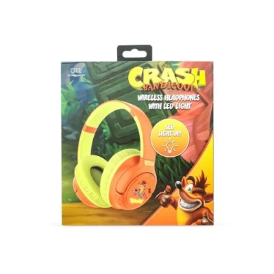 Immagine di OTL Technologies Crash Bandicoot Cuffie senza fili pieghevoli con luce LED