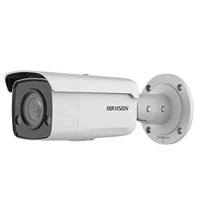 Immagine di Hikvision Cámara IP PoE para Exteriores Bullet 4MP 4mm ColorVu AcuSense White Led Deep Learning DS 2CD2T47G2 L(4mm)
