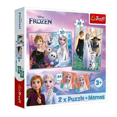 Immagine di Trefl Frozen Puzzle, Multicolore, One Size, 93335
