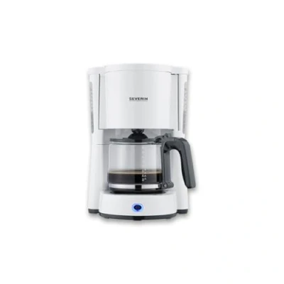 Immagine di Severin Type macchina per il caffè Bianco Capacità tazze=10 Caraffa in vetro, funzione