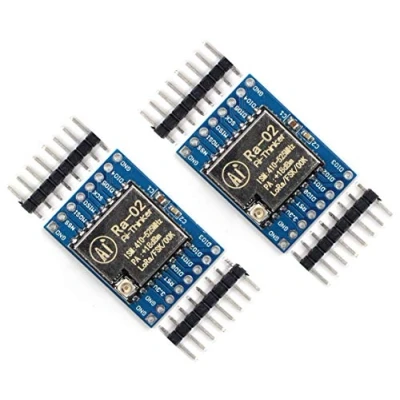 Immagine di TECNOIOT 2pcs SX1278 LoRa 433MHz Ra 02 Wireless Spread Spectrum Transmission Socket Ra02