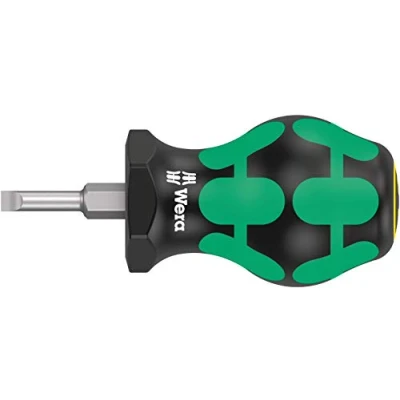 Immagine di Wera 335 Stubby Cacciavite a taglio Larghezza della lama: 4 mm Lunghezza 25