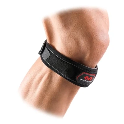 Immagine di Mcdavid, Fascia Elastica per tendinite rotulea, Nero (Noir), Taglia Unica