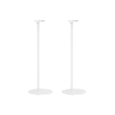 Immagine di goobay supporto per altoparlante Sonos Era 100 / 3 K/supporto box con gestione dei cavi 71 cm alto/bianco 71983
