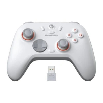Immagine di GameSir Nova 2 Lite Controller wireless con joystick ad effetto Hall e trigger, frequenza di polling 2.4G Wired 1000Hz, Turbo, PC GamePad compatibile PC/Switch/Steam/iOS/Android (nero)