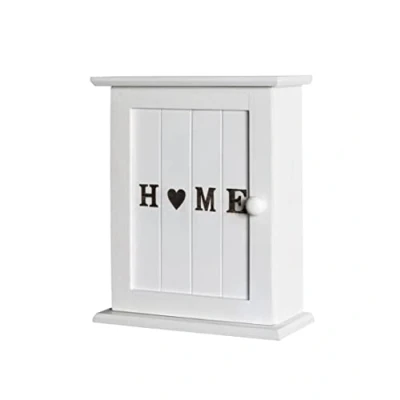 Immagine di HAKU Möbel Cassetta portachiavi, MDF, bianco, L 26 x P 12 A 32 cm
