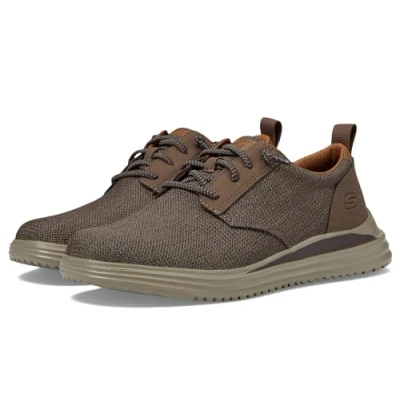 Immagine di Skechers Collaudato Gladwin, Sneaker Uomo, Rete Marrone, 46 EU