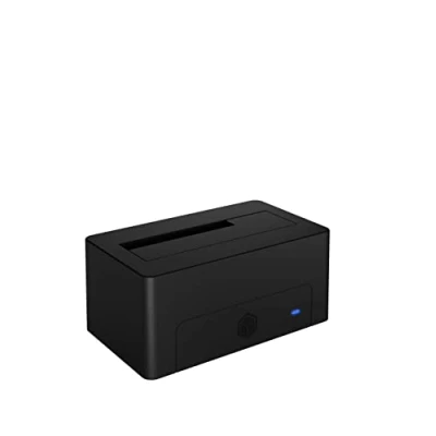 Immagine di ICY BOX HDD/Hard Drive Docking Station USB 3.0 per SATA 2,5&quot; e 3,5&quot;, Stazione di clonazione Lettore Dischi rigidi, Adattatore, Esterno, Nero, IB 1121 U3