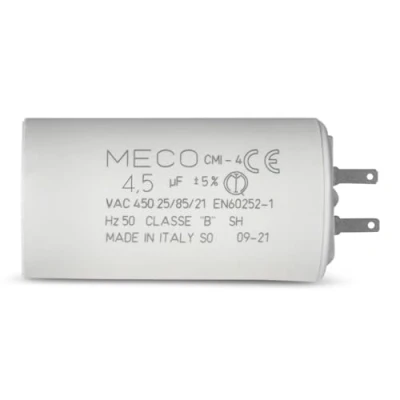 Immagine di Condensatore 4.5 µF Tapparella speciale con alette piccole 2,8 mm GARANZIA 1 anno
