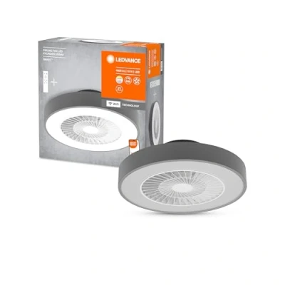 Immagine di LEDVANCE 4058075572577 SMART WIFI CEILING FAN Plafoniera LED ERP: E (A G) 76 W Grigio