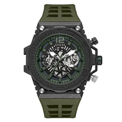 Immagine di GUESS Orologio Analogico al Quarzo Uomo con Cinturino in Silicone GW0325G2