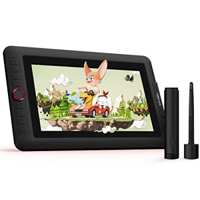 Immagine di XP PEN Artist 12 Pro Tablet grafico con schermo HD IPS 11.6&quot;, pennino a 8192 livelli inclinazione e 8 tasti di scelta rapida, compatibile Mac, Windows