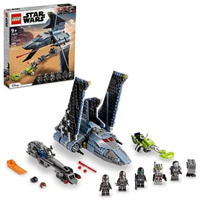 Immagine di LEGO Star Wars The Bad Batch Attack Shuttle 75314 Awesome Toy with 2 Speeders Minifigures of Clones (969 Pieces)