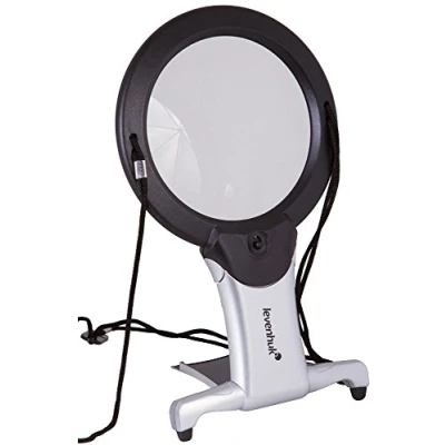 Immagine di Lente D’Ingrandimento da Collo Levenhuk Zeno Vizor N2 con Luce LED, Astuccio e Laccio