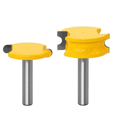 Immagine di Gasea Set di frese per legno, 8 mm, con coda flauto e perla canoa