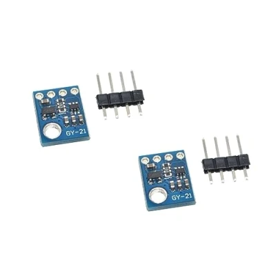 Immagine di TECNOULAB 2 pezzi Sensore di umidità GY 21 con interfaccia I2C Si7021 HTU21 SHT21