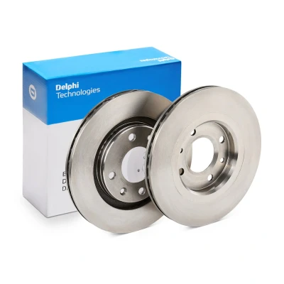 Immagine di DELPHI BG2387 Disco freno 266 20 4 ventilato Oleato non trattato senza cuscinetto ruota, anello sensore ABS PEUGEOT: 206 Hatchback