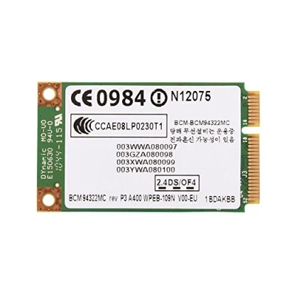 Immagine di scheda PCI E WIFI, Mini wireless WIFI dual band 2.4G + 5G per HP/MAC/DELL/Acer, alta velocità di trasmissione 300 Mbps