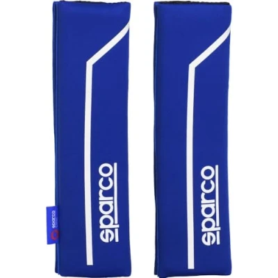 Immagine di Sparco Spc SPC1200 Cuscino Modello Linea S, Blu/Bianco, Set di 2