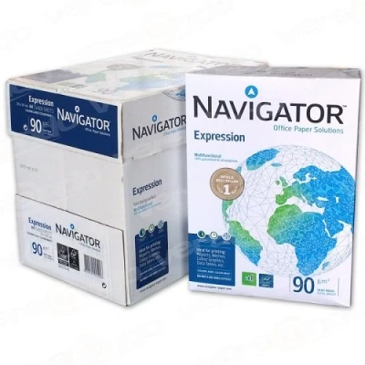 Immagine di Confezione da 2500 Fogli Navigator Expression 5 X di 500 A4, Extra Bianco 90 g Felixmania®