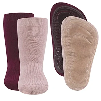 Immagine di EWERS 2 pack Uni Stopper Socks SoftStep, calzini con suola antiscivolo per ragazzi e ragazze, IN gomma, MADE GERMANY, paia di bambini, taglia 25 26