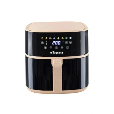 Immagine di Tognana Iridea, Friggitrice ad aria 8 L, Plastica Acciaio Inox, Champagne