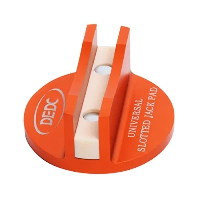 Immagine di DEDC Jack Pad Magnetico in Metallo per Cric Sollevatore Auto Ponte con Scanalatura Evita Graffi Danni Dura Resistente Universale