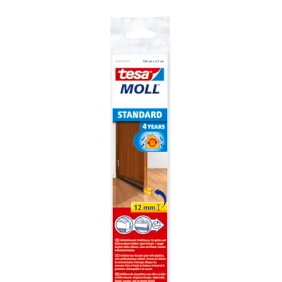 Immagine di tesa STANDARD 05433 00101 00 Asta sottoporta autoadesiva tesamoll® Marrone (L x L) 1 m 40 mm pz.