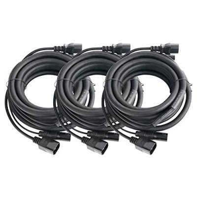 Immagine di Pronomic Stage IECD 5 DMX Cavo ibrido C/DMX 5m Set 3 pezzi