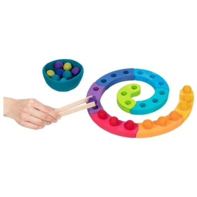 Immagine di Goki Colour sorting game and Advent spiral Ø= 28