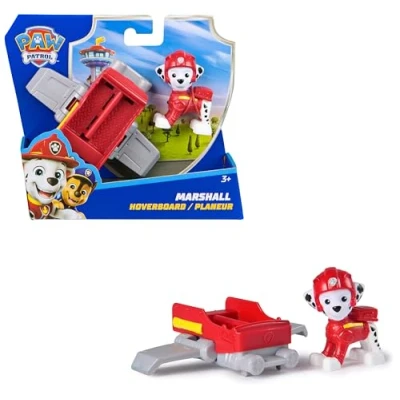 Immagine di Paw Patrol Air Rescue, Personaggio di Marshall con Aereo Giocattolo Ali Pieghevoli, Giocattoli per Bambini e Bambine dai 3 Anni in su