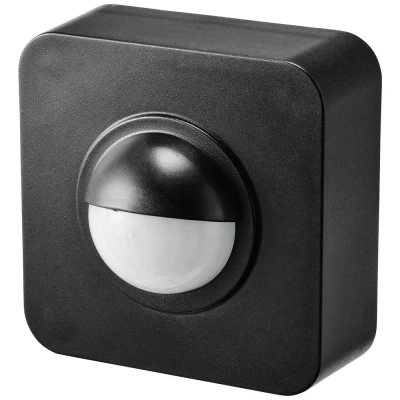 Immagine di Sygonix SY 5046552 Da parete Rilevatore di movimento ad infrarossi passivo PIR 120 Nero IP65