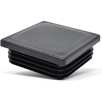 Immagine di Design61 4 tappi quadrati per tubi, 65 x mm, con lamelle dimensioni interne 56 61 mm