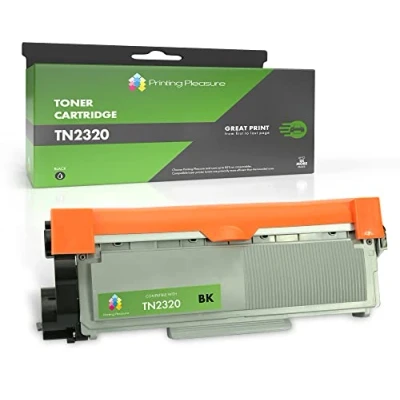 Immagine di Printing Pleasure TN2320 TN2310 Compatibile Brother TN 2320 2310 Cartucce di Toner per MFC L2700DW HL L2300D L2340DW L2720DW L2360DN L2365DW DCP L2520DW L2500D 1 Nero