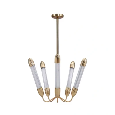 Immagine di UMAGE lampada a sospensione Lemon Squeeze corta, ottone, Ø 68,8 cm