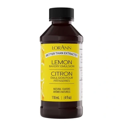 Immagine di Lorann Oils, Bakery Emulsion, Aroma Naturale e Artificiale, Gusto Limone, 113 Grammi