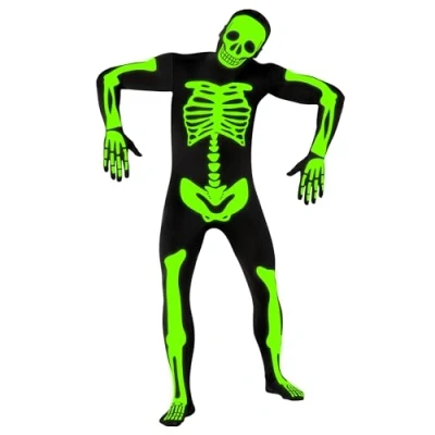 Immagine di MORPHSUITS PREMIUM SCHELETRO FOSFORESCENTE