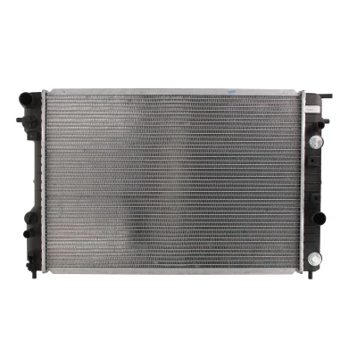 Immagine di NRF 53871 Radiatore motore Alluminio 653 445 29 con parti annesse Alette di raffreddamento saldate