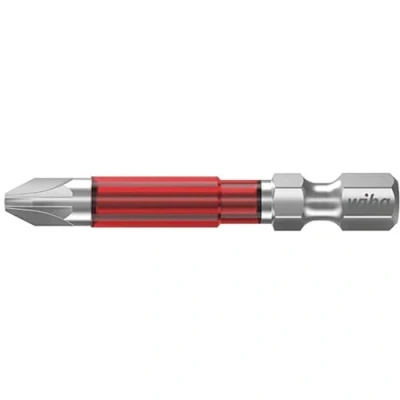 Immagine di Wiha 42122 Inserto a Croce PZ 2 Acciaio vanadio molibdeno temperato 5 pz.
