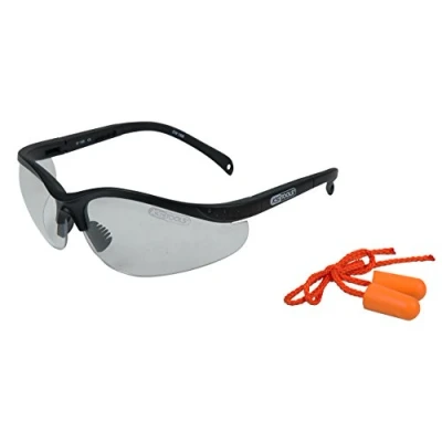 Immagine di KS Tools 310.0176 Occhiali di protezione Sicurezza trasparenti con inserti auricolari