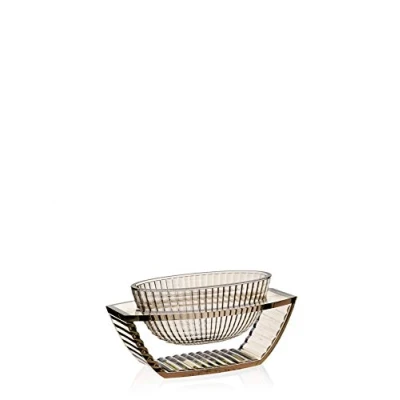 Immagine di Kartell U Shine Centrotavola, PMMA Trasparente o colorato in Massa, Verde, 15x29x14 cm