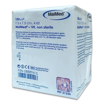Immagine di Non Woven Sterile Swabs 7.5 x cm by Maimed