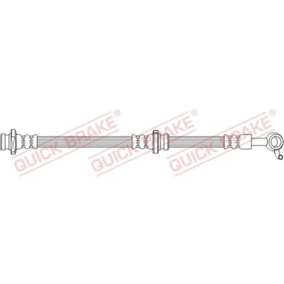 Immagine di QUICK BRAKE 50.747 Tubi Freno 568mm con filettatura interna NISSAN: MICRA 4, Note II Hatchback