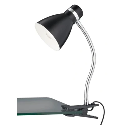 Immagine di Reality Lampada a morsetto Harvey R20731232, metallo nero opaco, tranne 1 x E27, Flexarm