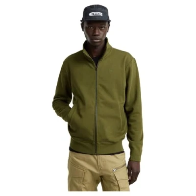 Immagine di G STAR RAW Nifous Felpa con Zip Maglia di Tuta, Verde (Shadow Olive D25122 d566 b230), S Uomo