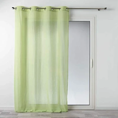 Immagine di DOUCEUR D&#039;INTERIEUR Morbidezza Interna Pannello A Occhielli, Verde, 140 x 240 cm