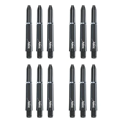 Immagine di RED DRAGON TRX steli corti effetto grafite, 4 set per confezione (12 in totale)