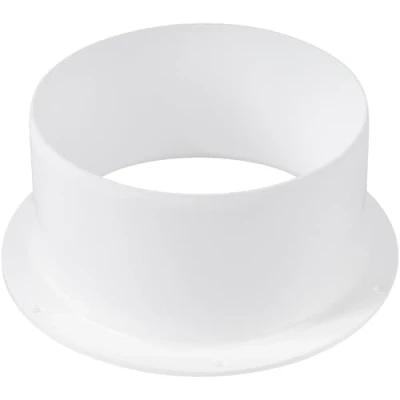 Immagine di Vent Systems Connettore per condotto di ventilazione diritto in plastica sistema da 12,5 cm, raffreddamento, riscaldamento, e aria condizionata
